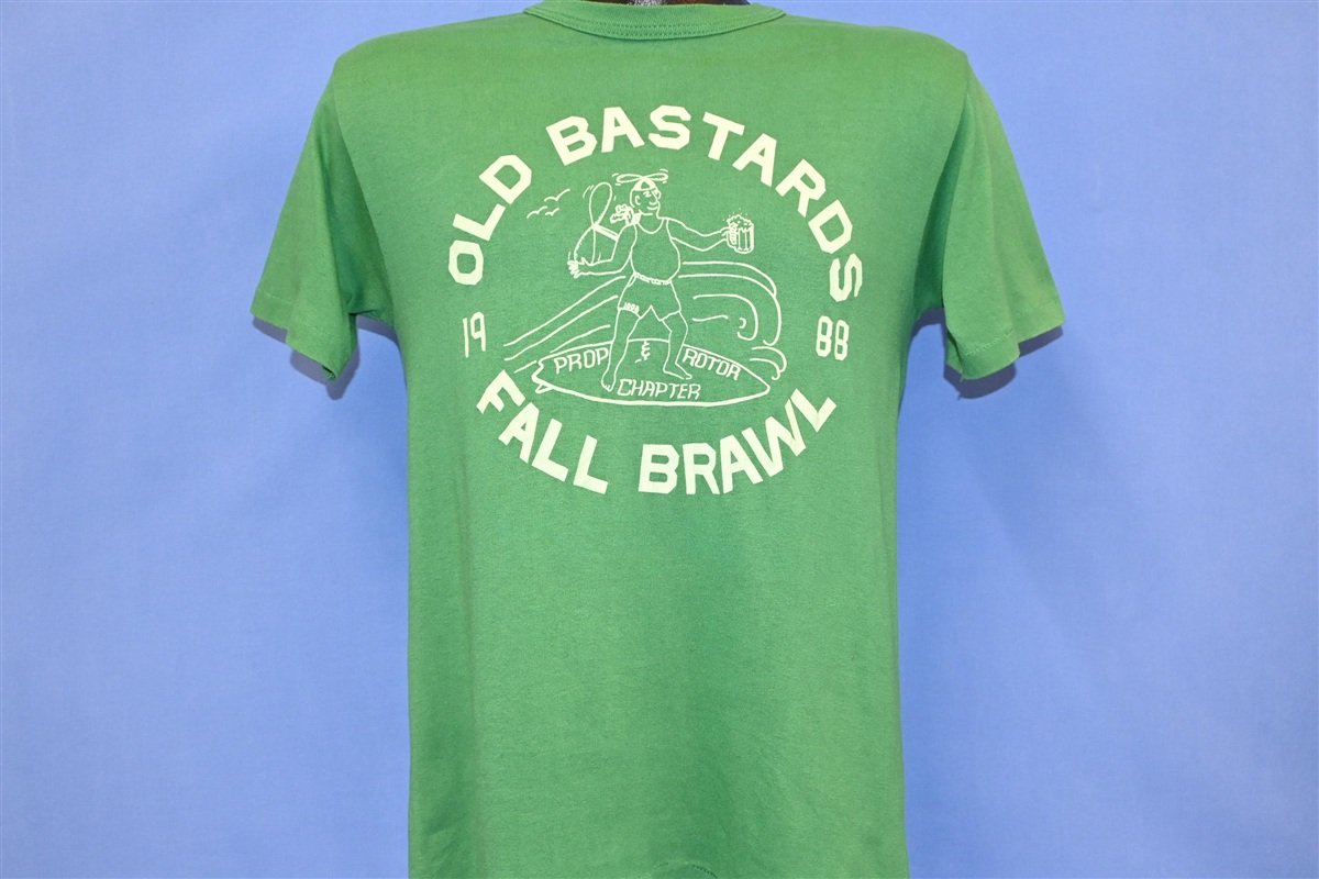 80s Old Bastards Fall Brawl 1988 Prop & Rotor t-shirt Medium product image 2