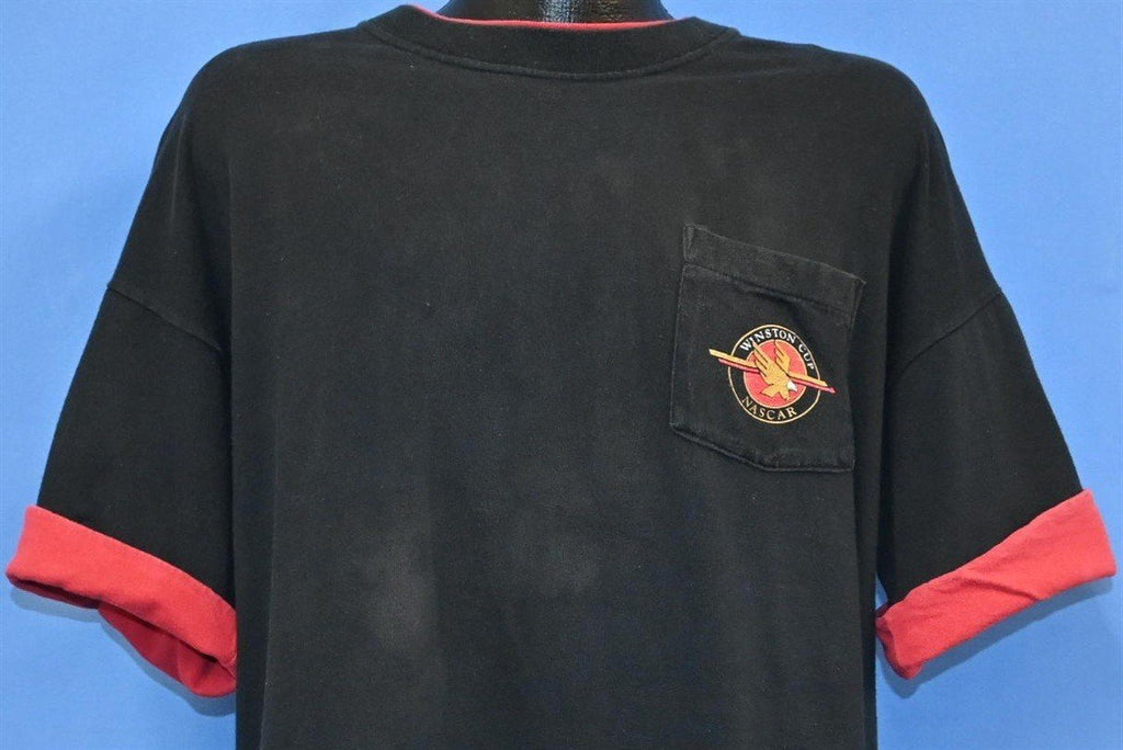 90s Winston Cup NASCAR Racing Roll Up Sleeve t-shirt Extra Large