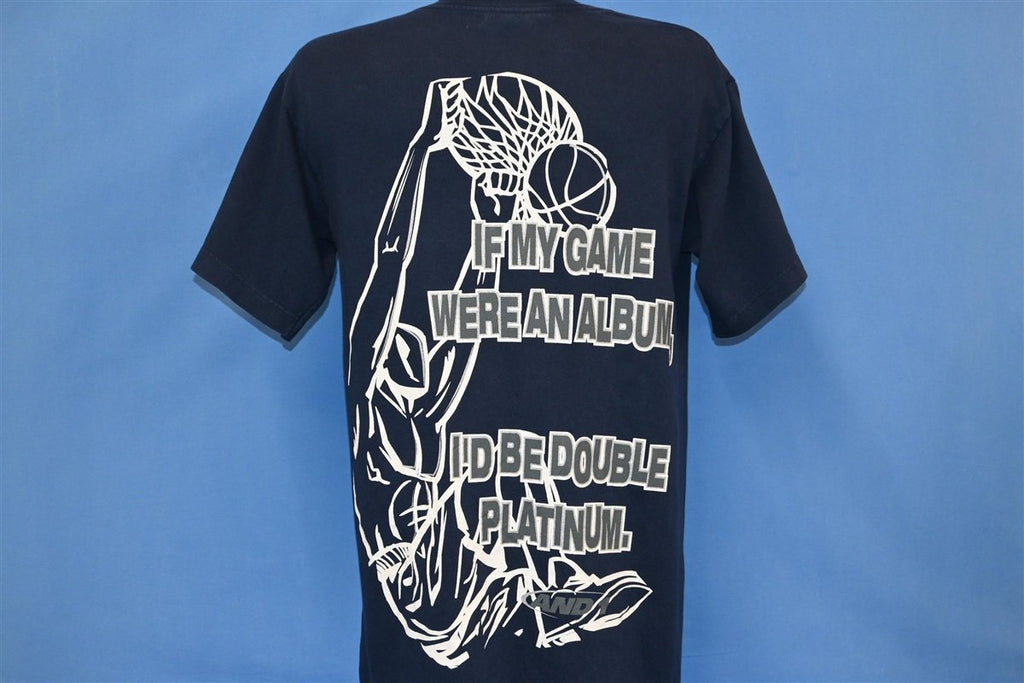 90s AND1 If My Game Were An Album Basketball t-shirt Medium product image 1