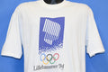 90s Lillehammer 1994 Winter Olympic Rings t-shirt Extra product image 1