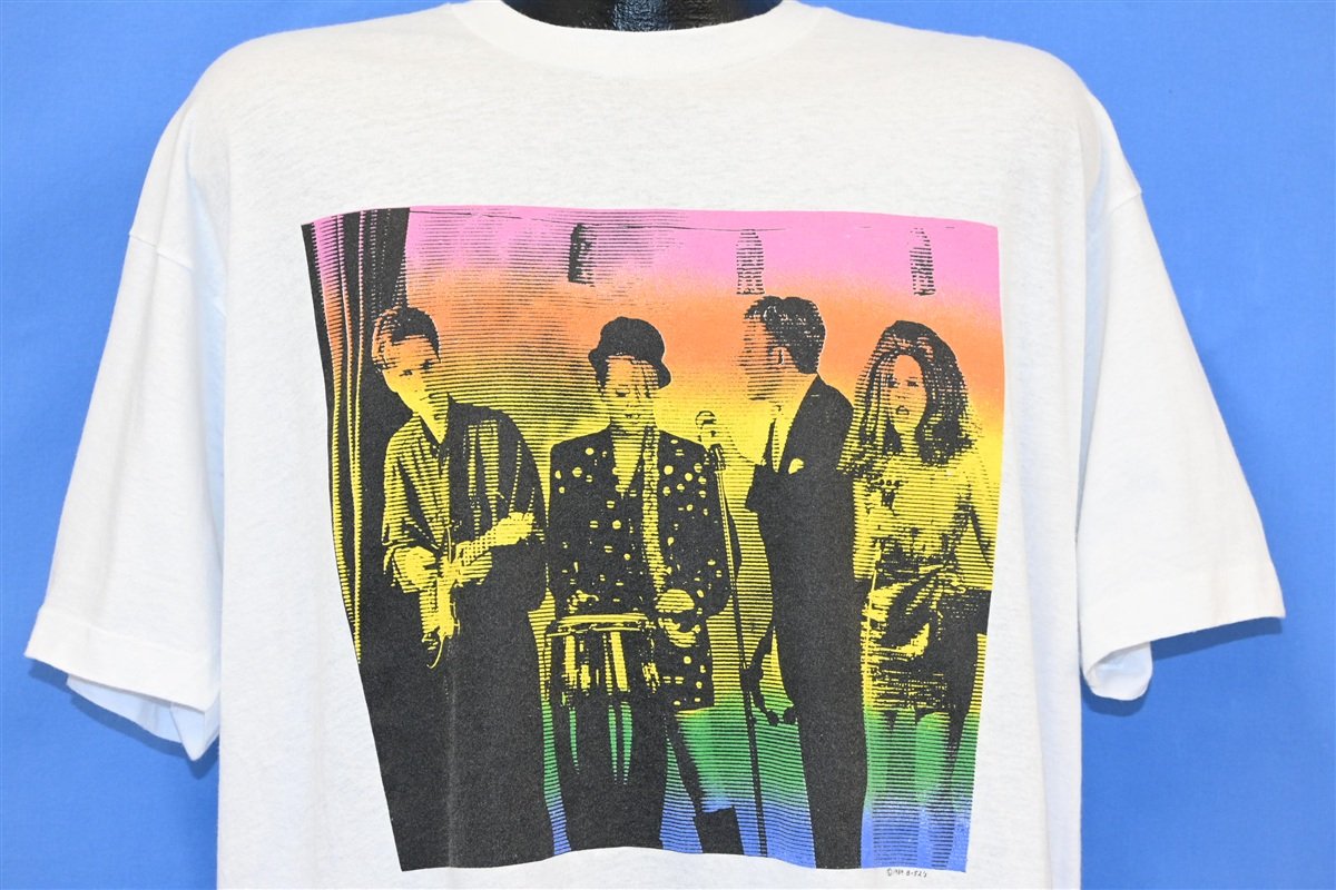 80s B-52s Cosmic Thing 1989 Tour Rainbow Concert t-shirt product image 1