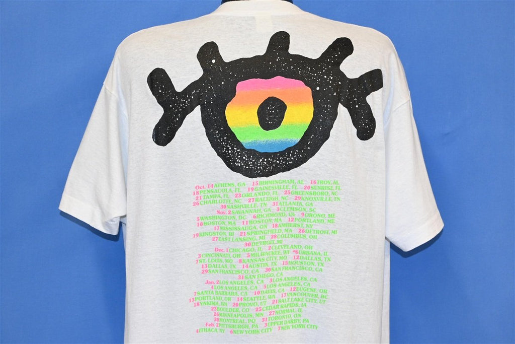 80s B-52s Cosmic Thing 1989 Tour Rainbow Concert t-shirt product image 4