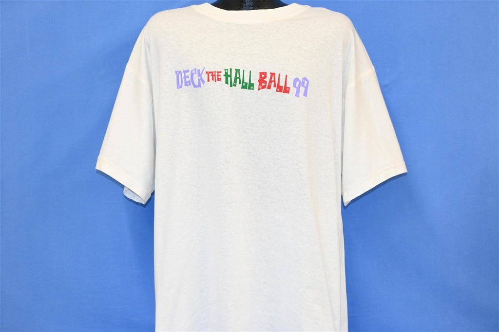 90s Deck the Hall Ball 1999 End 107.7 Radio t-shirt Large product image 3