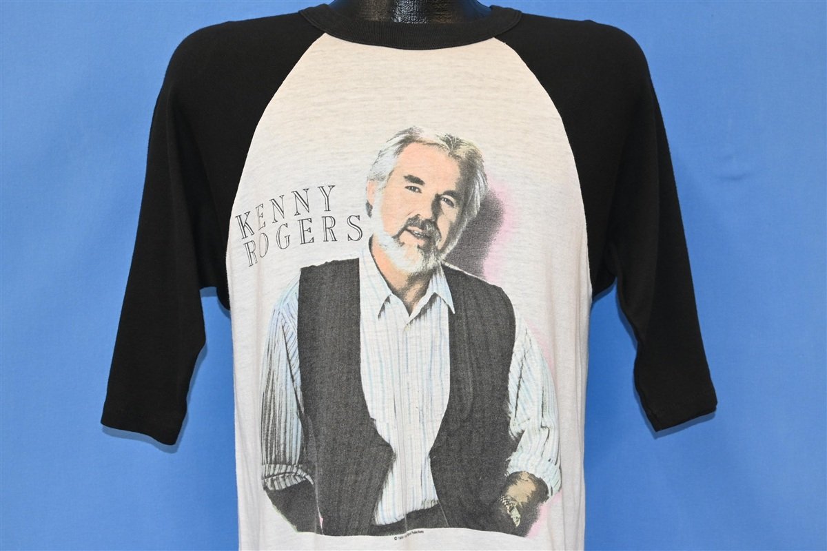 80s Kenny Rogers The '86 Tour Raglan Concert t-shirt Extra product image 1