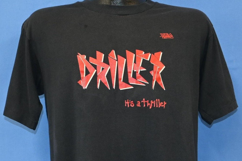 80s Driller It's a Thriller Spoof Sink Your Teeth t-shirt product image 1