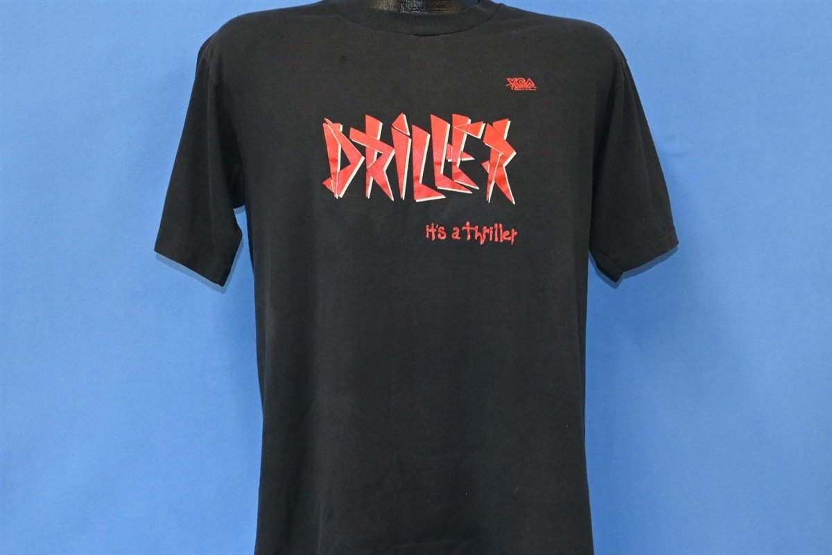 80s Driller It's a Thriller Spoof Sink Your Teeth t-shirt product image 2