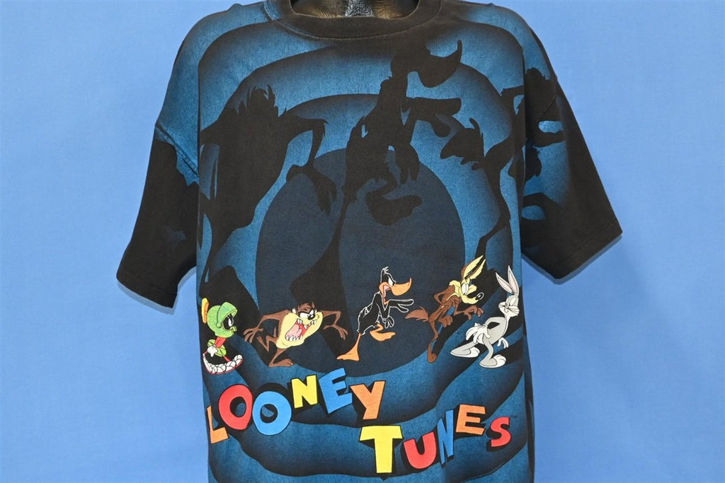 90s Looney Tunes All Over Print Bugs Daffy t-shirt Extra product image 1