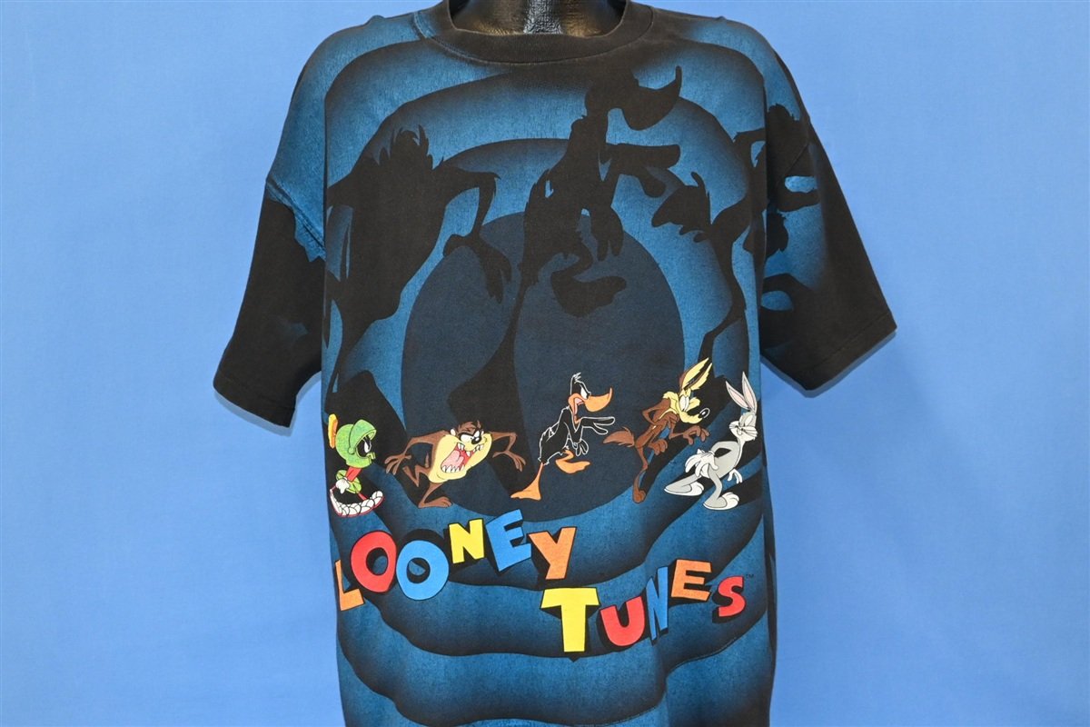 90s Looney Tunes All Over Print Bugs Daffy t-shirt Extra product image 2