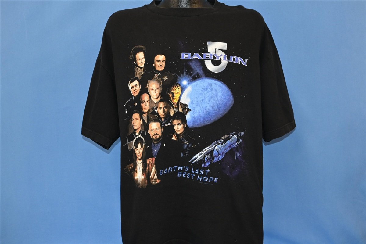 90s Babylon 5 Earth's Last Best Hope TV Show t-shirt Extra product image 2