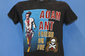 80s Adam Ant Friend Or Foe New Wave Black t-shirt Medium product image 1