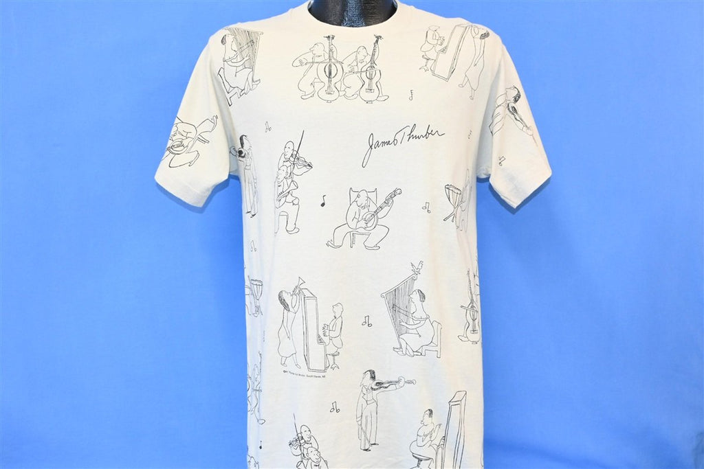 90s James Thurber All Over Print Musician Cartoon t-shirt product image 2