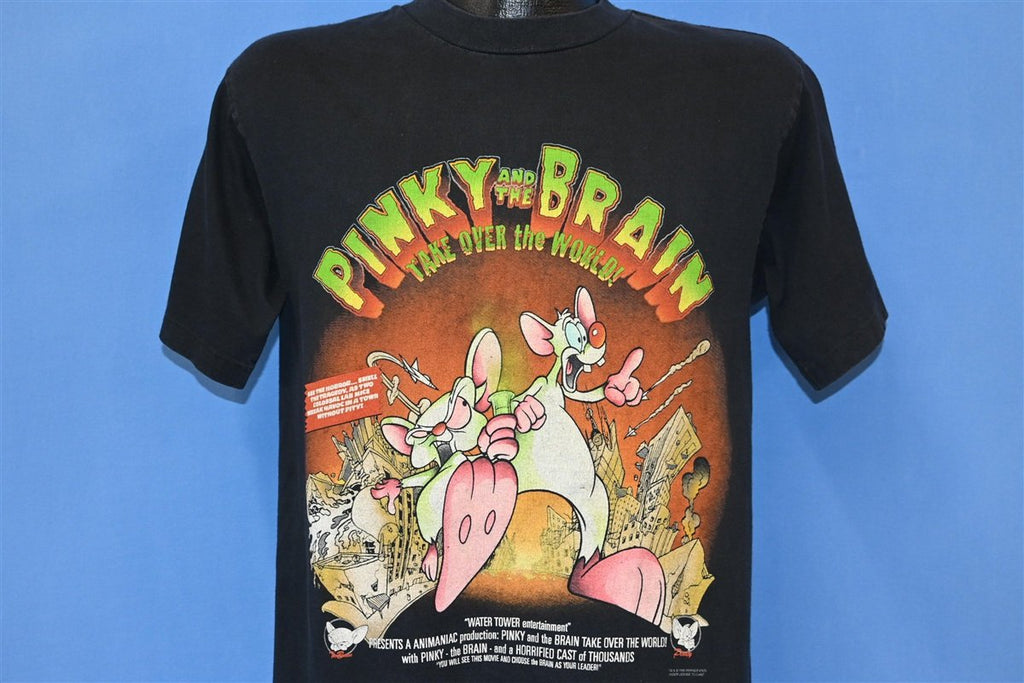 90s Pinky & the Brain Take Over World Cartoon t-shirt Large product image 1