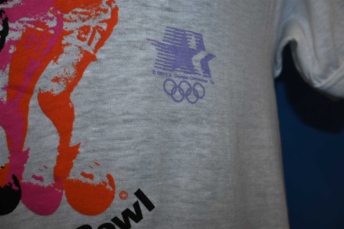 80s LA84 Los Angeles Olympic Games Soccer t-shirt Medium product image 3