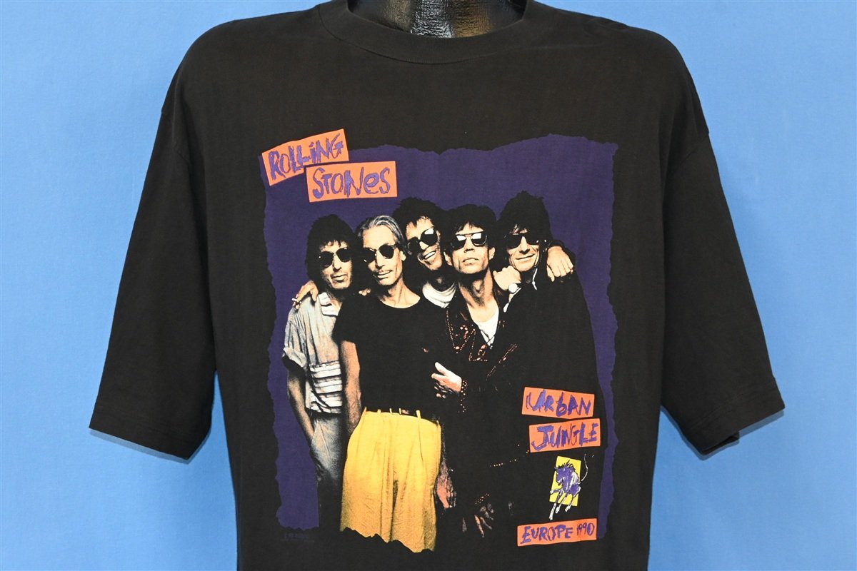 90s Rolling Stones Urban Jungle Tour Europe 1990 t-shirt product image 1