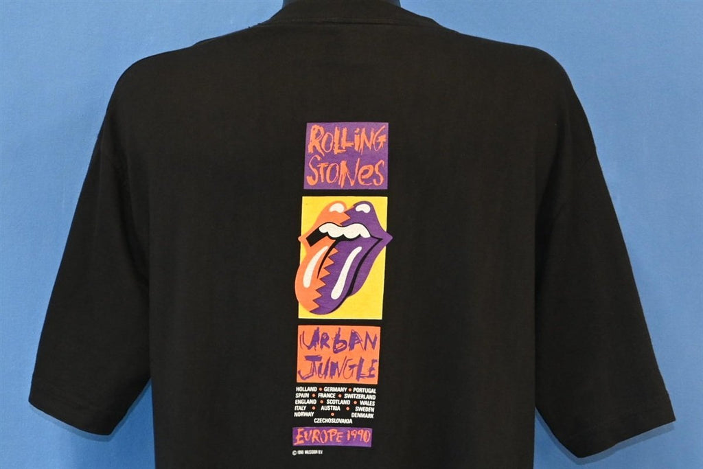 90s Rolling Stones Urban Jungle Tour Europe 1990 t-shirt product image 3