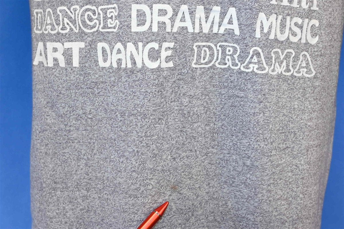 80s Interlochen Art Dance Drama Music Raglan t-shirt Extra product image 3