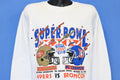 90s Super Bowl XXIV 49ers Vs. Broncos NFL Sweatshirt Medium product image 1