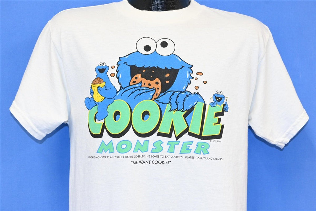 90s Cookie Monster Sesame Street Want t-shirt Youth Large product image 1