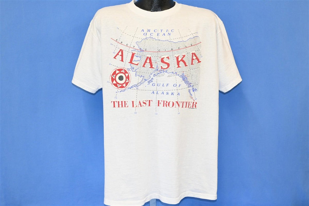 90s Alaska The Last Frontier Arctic White t-shirt Extra product image 2