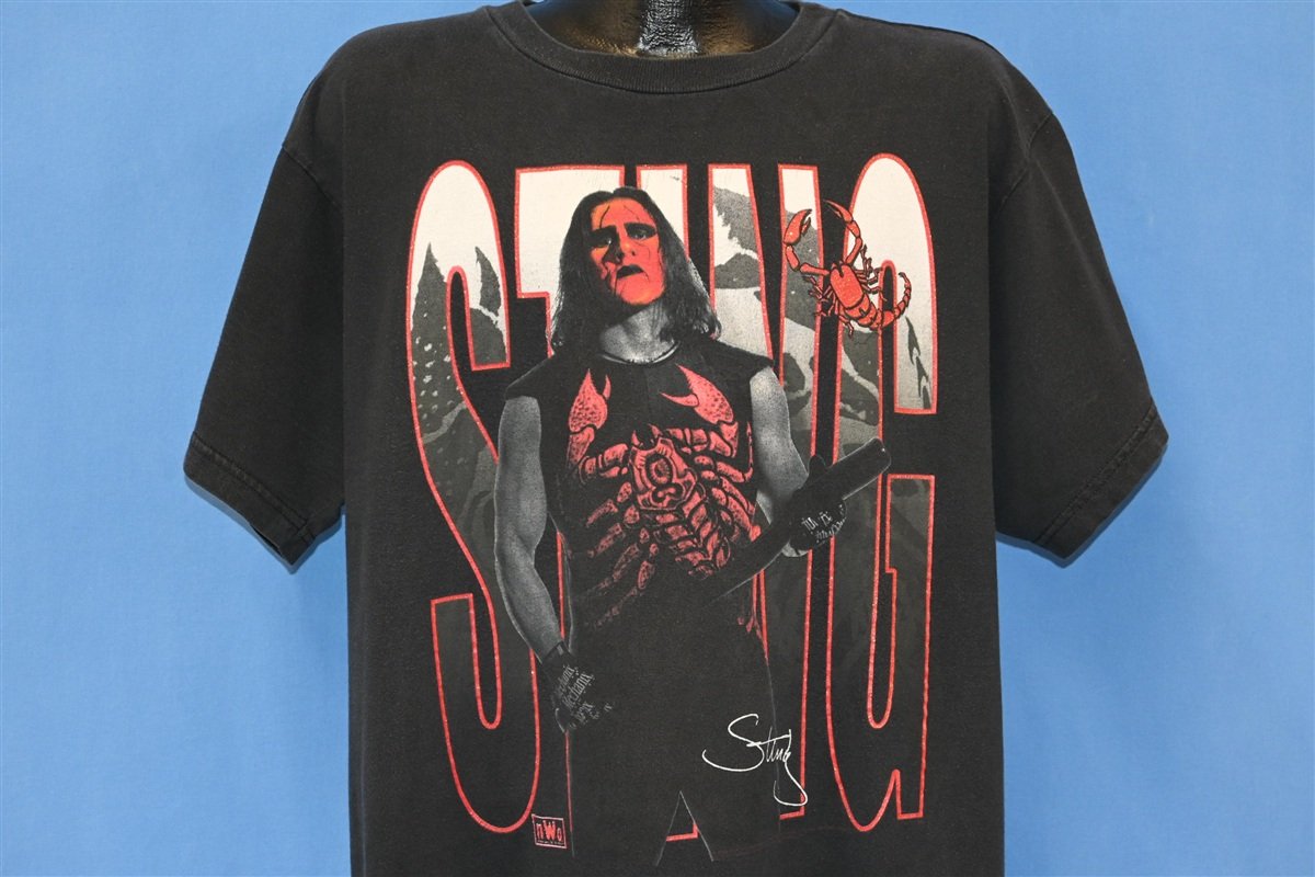 90s Sting nWo Wolfpac WCW Wrestling t-shirt Extra Large product image 1