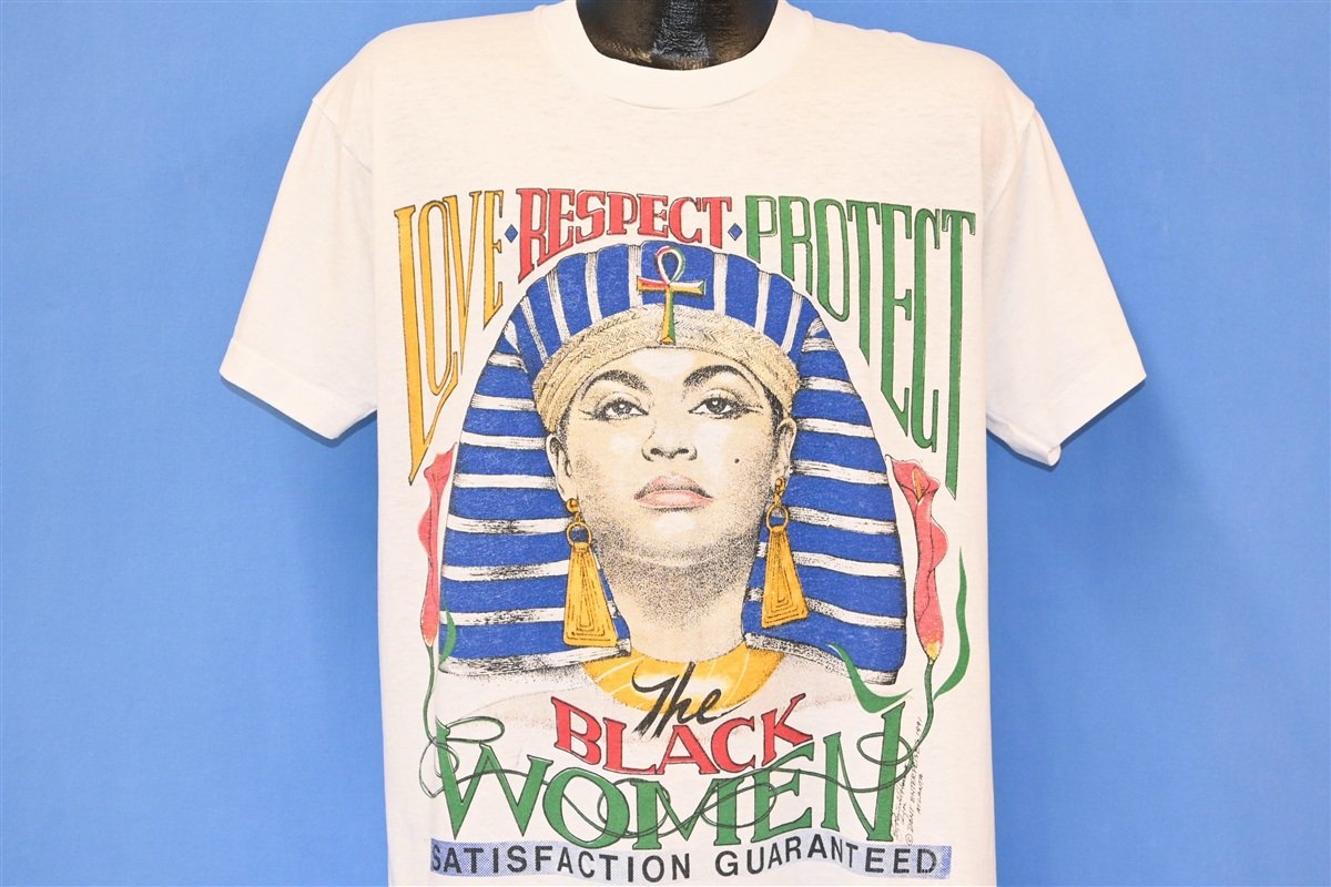 90s Love Respect Protect Black Women Queen t-shirt Large product image 1