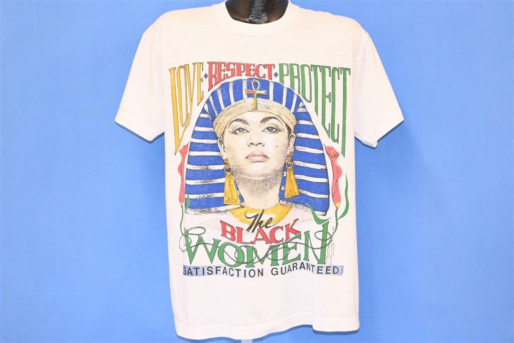 90s Love Respect Protect Black Women Queen t-shirt Large product image 2
