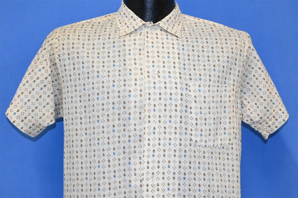 50s Penney's Knights Button Down Shirt Youth Extra Large product image 1