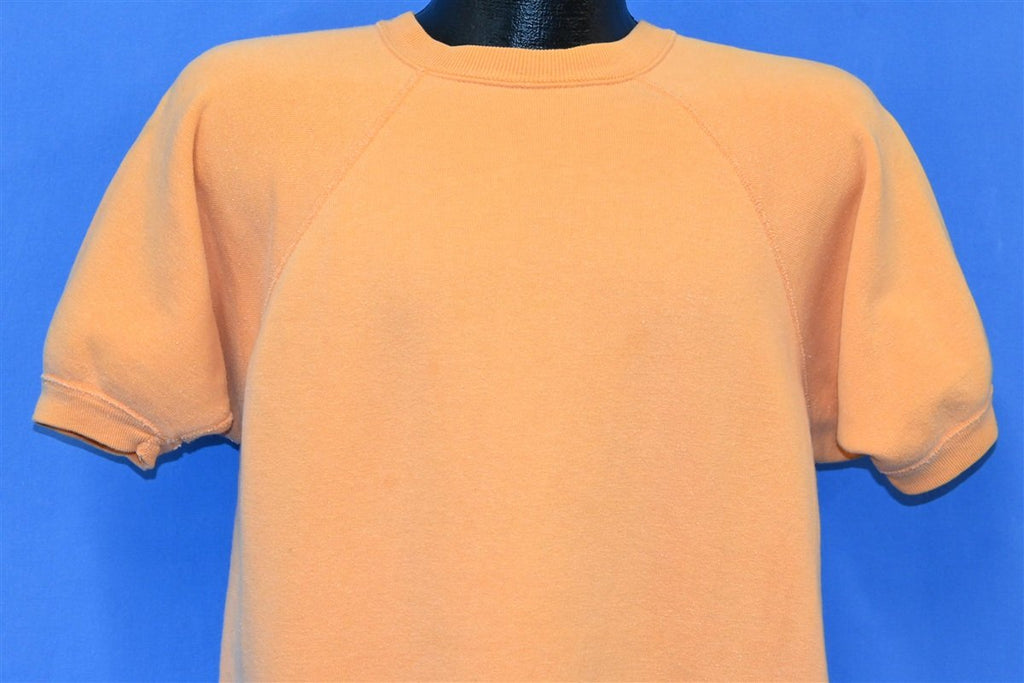 60s Orange Short Sleeve Faded Crewneck Sweatshirt Medium product image 1