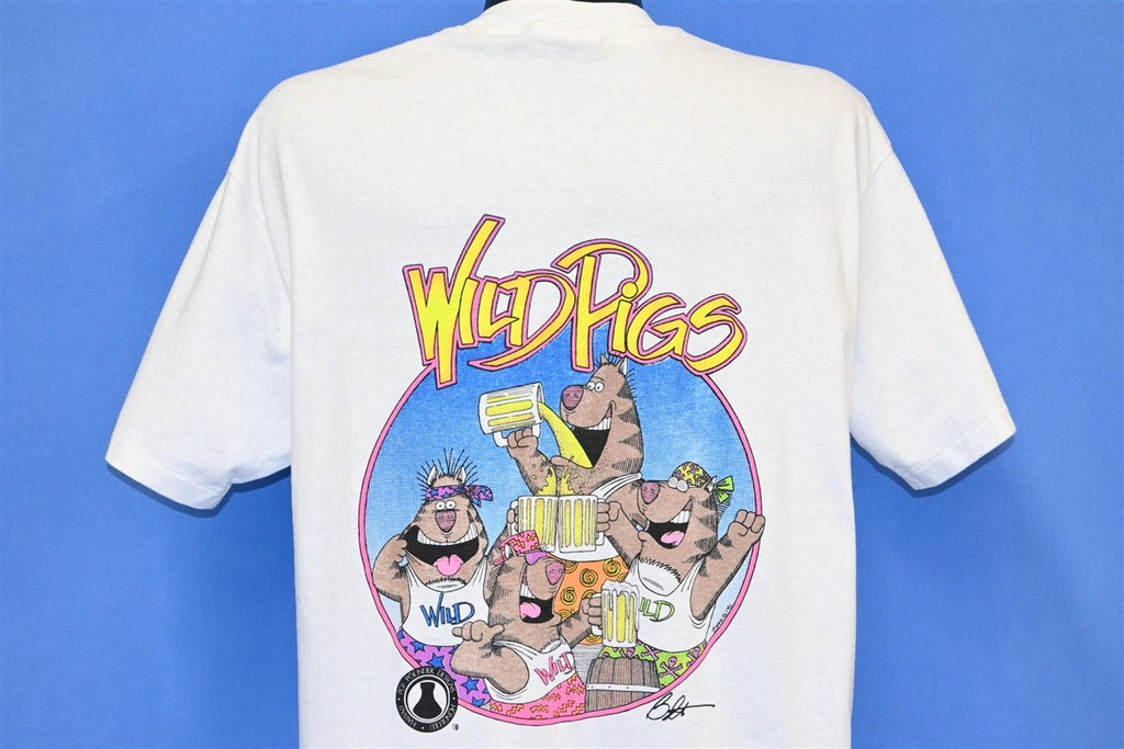 90s Poi Pounder Designs Wild Pigs Hawaii t-shirt Extra Large product image 1